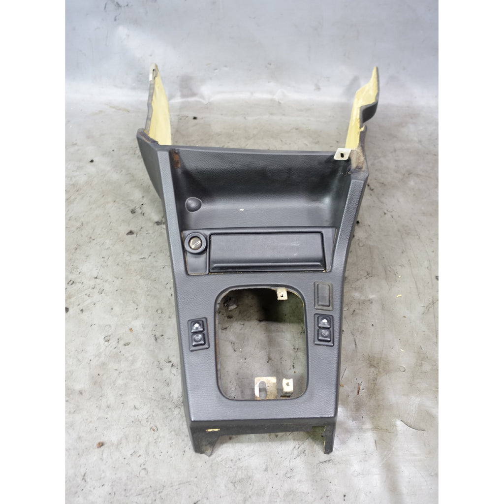 BMW E30 3-Series Coupe Front Storing Partition Console Electric Window Black OE