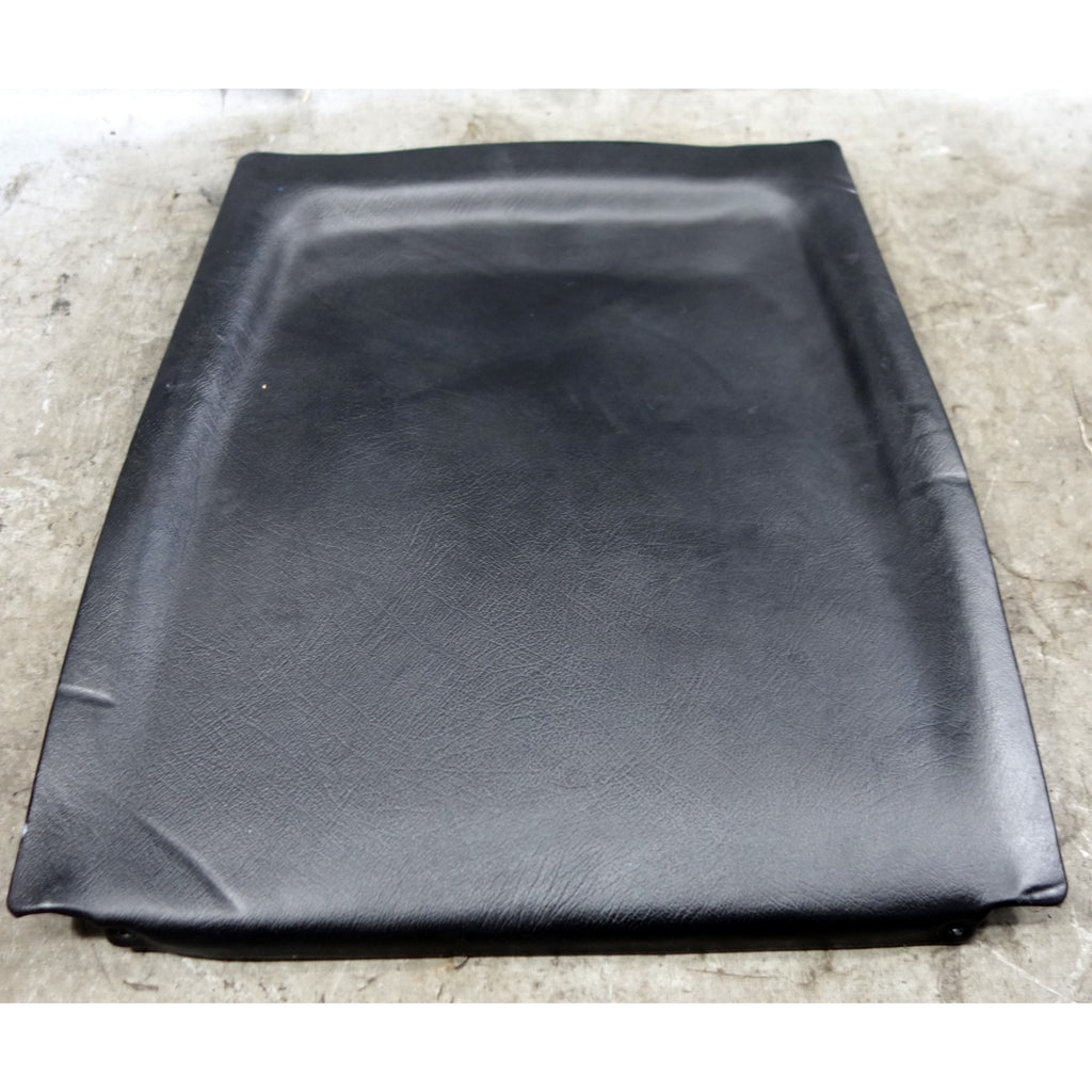 1984-1991 BMW E30 Front Basic Seat Backrest Cover Black Leather OEM
