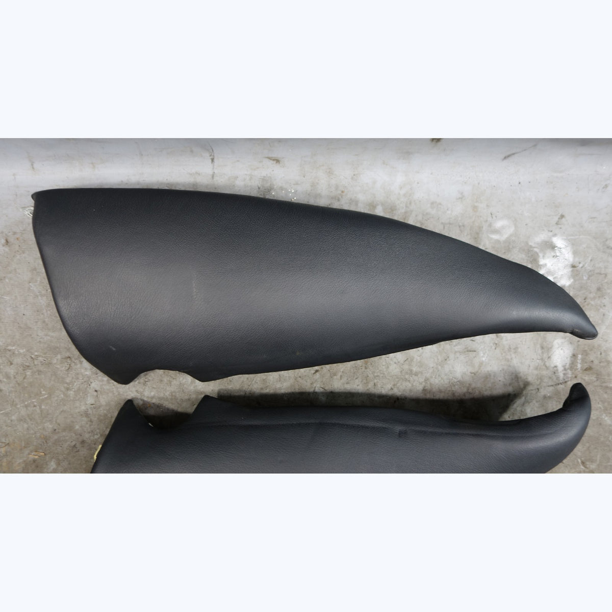 02-03 BMW E39 5-Series Touring Wagon Rear Seat Side Bolster Black Leather OEM