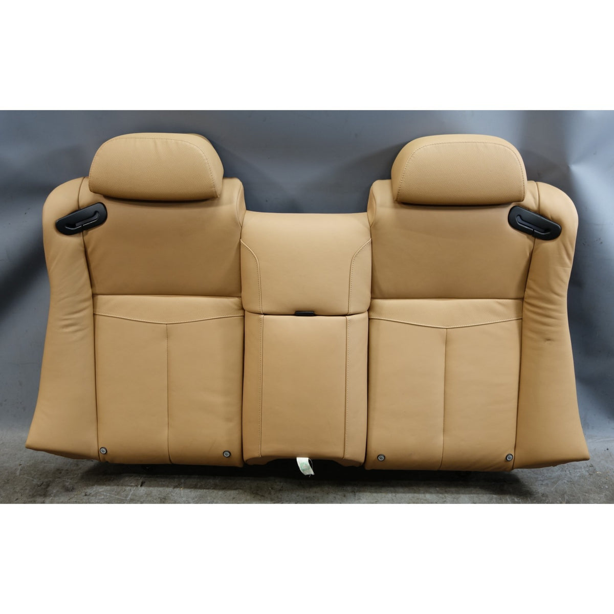 08-10 BMW E63 E64 650i Rear Seat Backrest Cushion Pad Saddle Brown Leather OEM