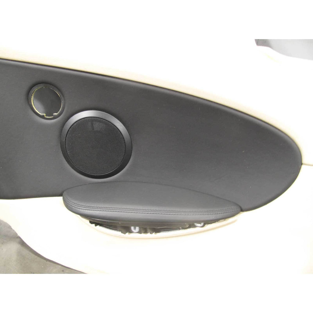 2006-2010 BMW E63 6-Series Coupe Rear Interior Trim Panels Cream Beige Leather