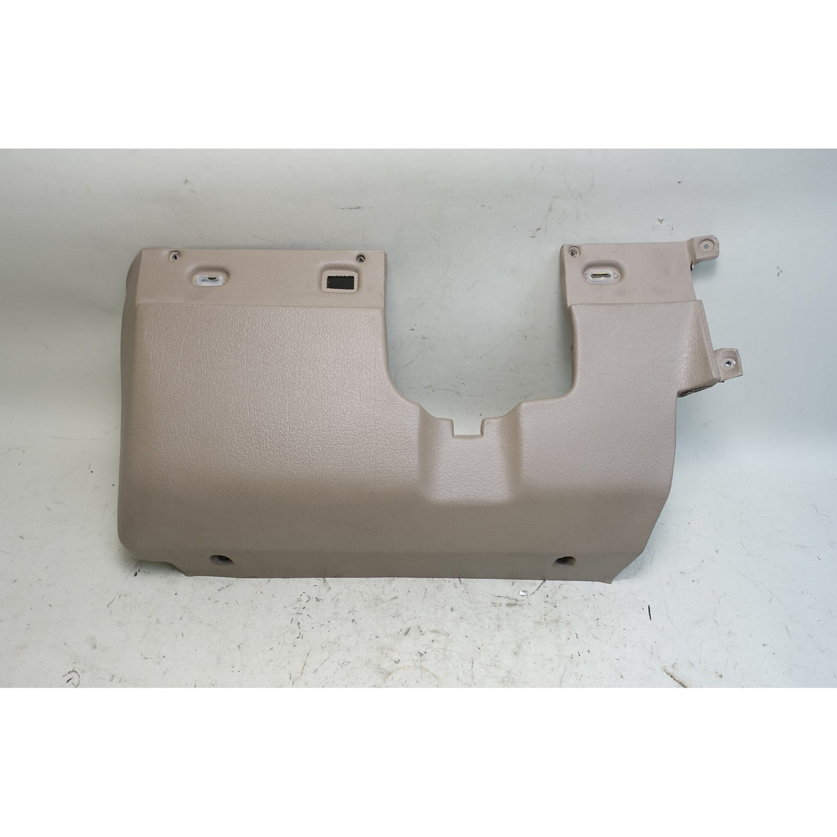 1991-1995 BMW E34 5-Series Left Driver's Dash Knee Bolster Panel Parchment OEM