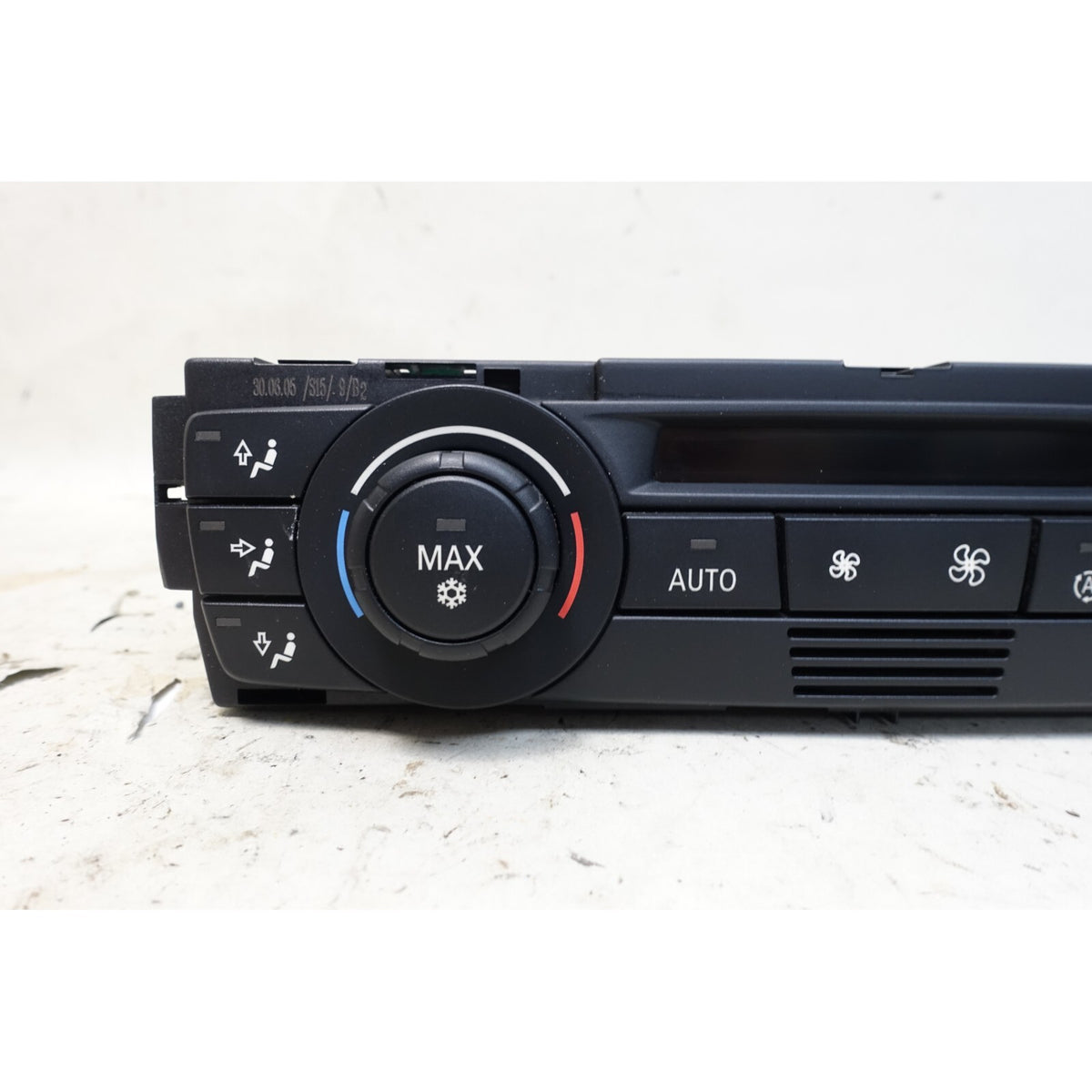 2006 BMW E90 3-Series E91 Early Automatic Climate Control Panel Black AC HVAC OE