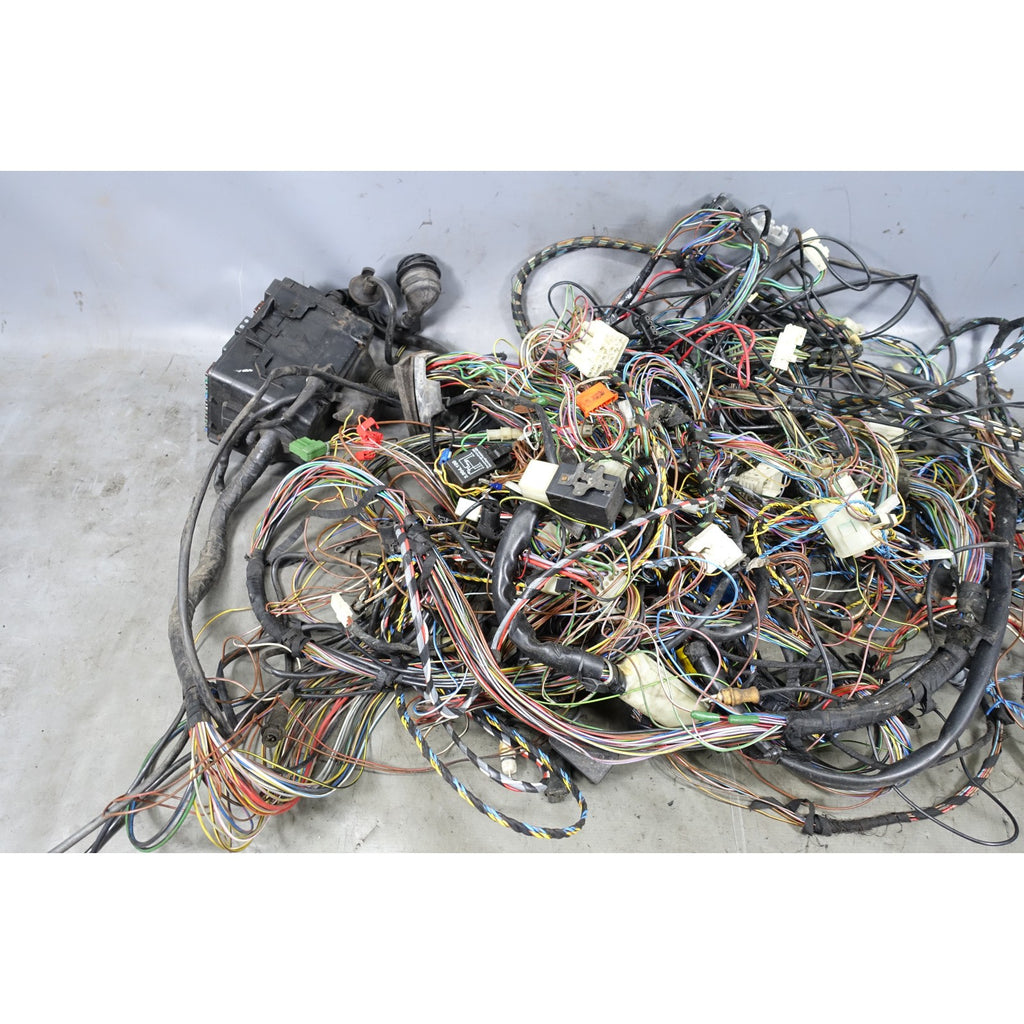Damaged 1989 BMW E30 325ix AWD Main Body Wiring Harness ABS OEM