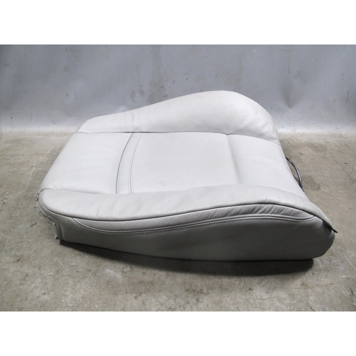 2007-2009 BMW E92 3-Series Front Right Seat Backrest Cushion Grey Leather OEM