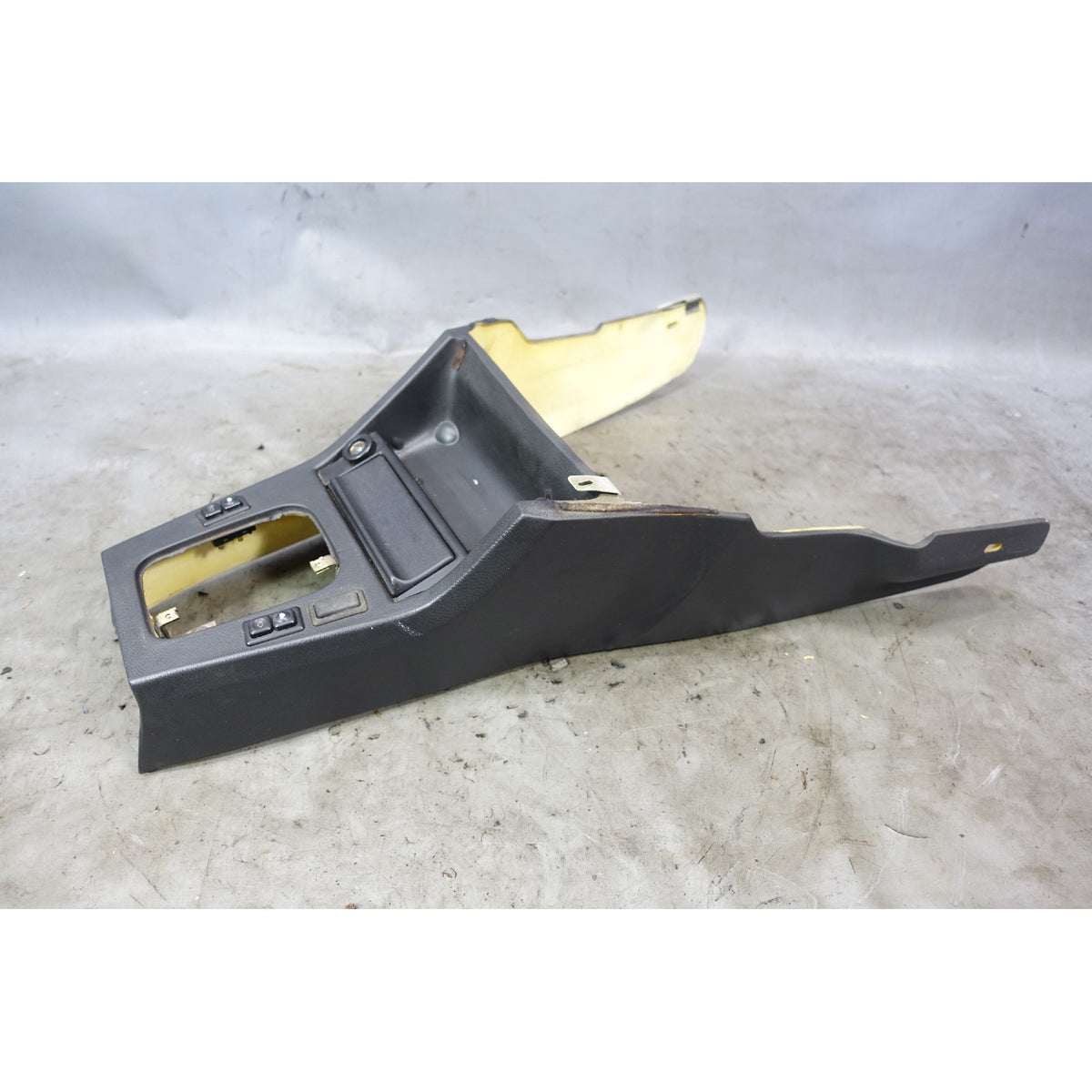 BMW E30 3-Series Coupe Front Storing Partition Console Electric Window Black OE