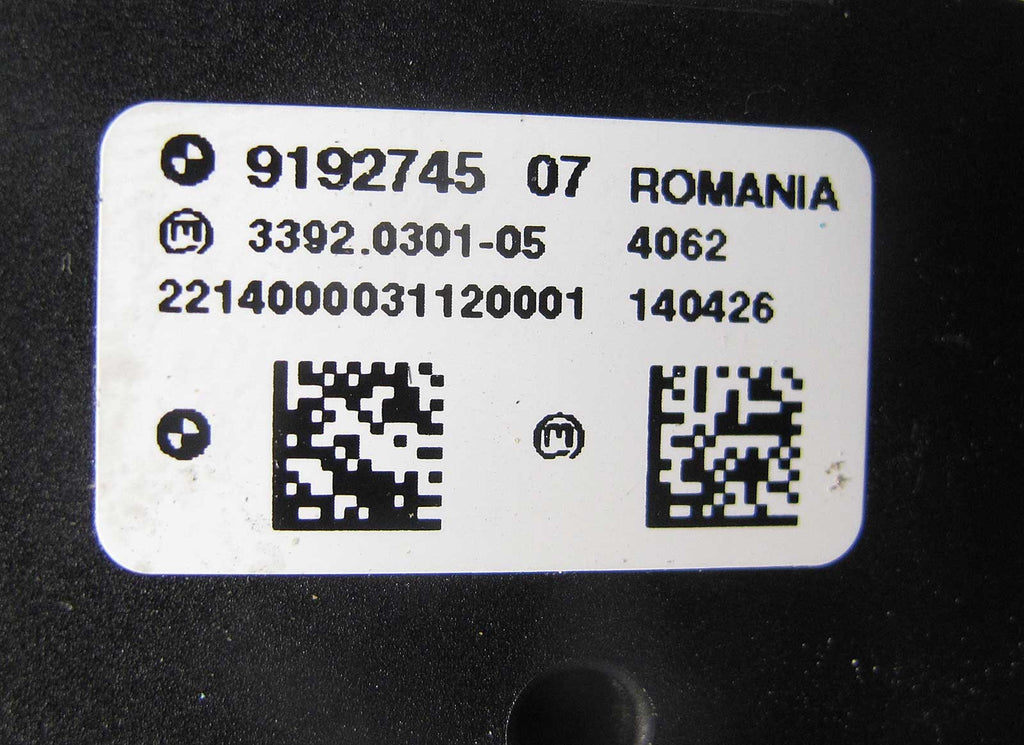 2010-2015 BMW 5-Series 7-Series Basic Headlight Lighting Control Switch Scratch