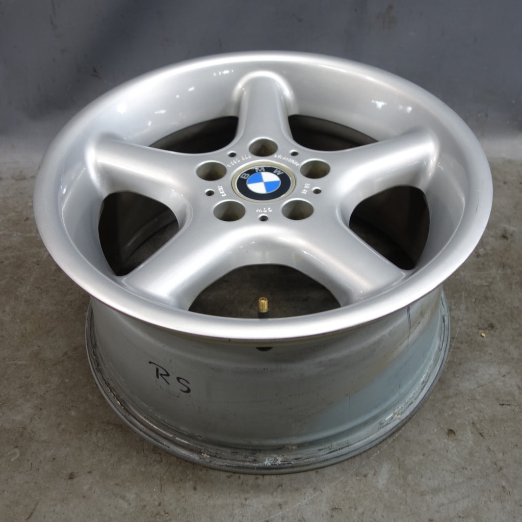 Damaged 98-02 BMW Z3 E36 3-Series 17x8.5 Style 18 Rear 5-Spoke Wheel BEND OEM