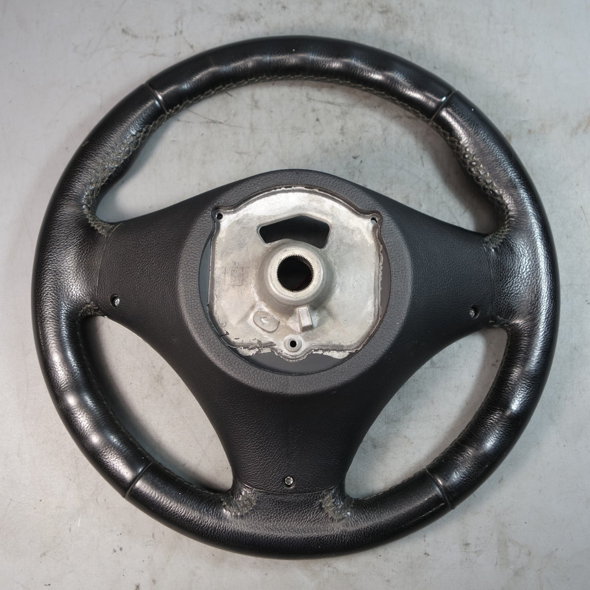 07-09 BMW E90 3-Series Factory Sports Leather Steering Wheel Multifunction OEM
