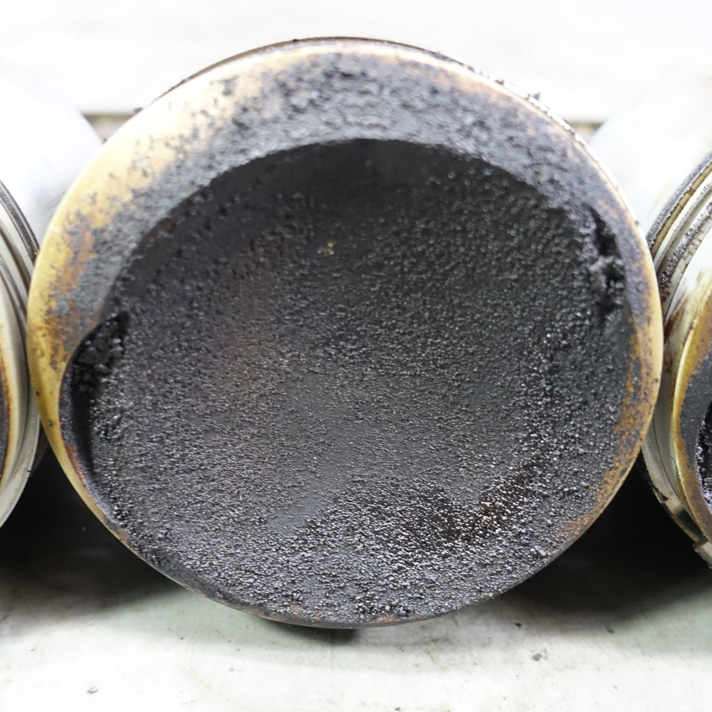 1987-1988 BMW E30 325i M20B25 Early Pistons & Connecting Rods Set of 6 OEM