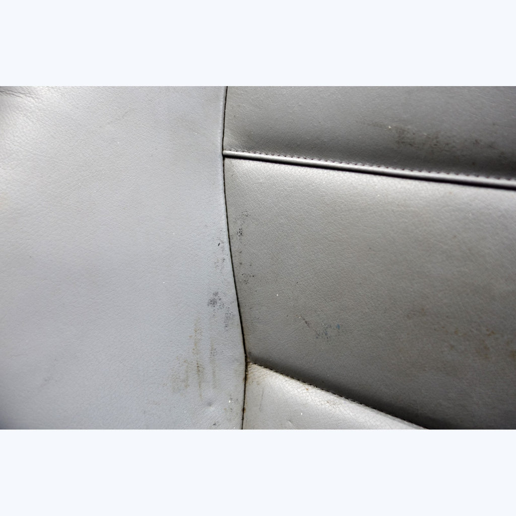 2000-2006 BMW E46 3-Series Coupe Rear Seat Bottom Pad Bench Grey Leather OEM