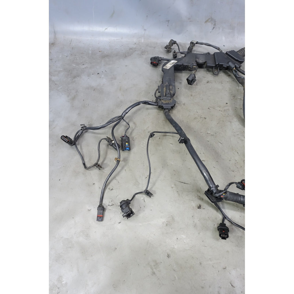 Damaged BMW F10 F02 N57 Diesel Engine Wiring Harness 535dX 740LdX OEM