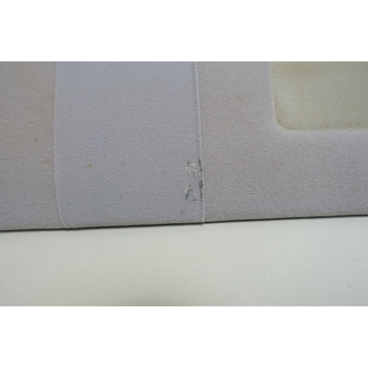 95-01 BMW E38 7-Series E39 Right Front Passenger Sun Visor Grey Cloth Mirror OEM