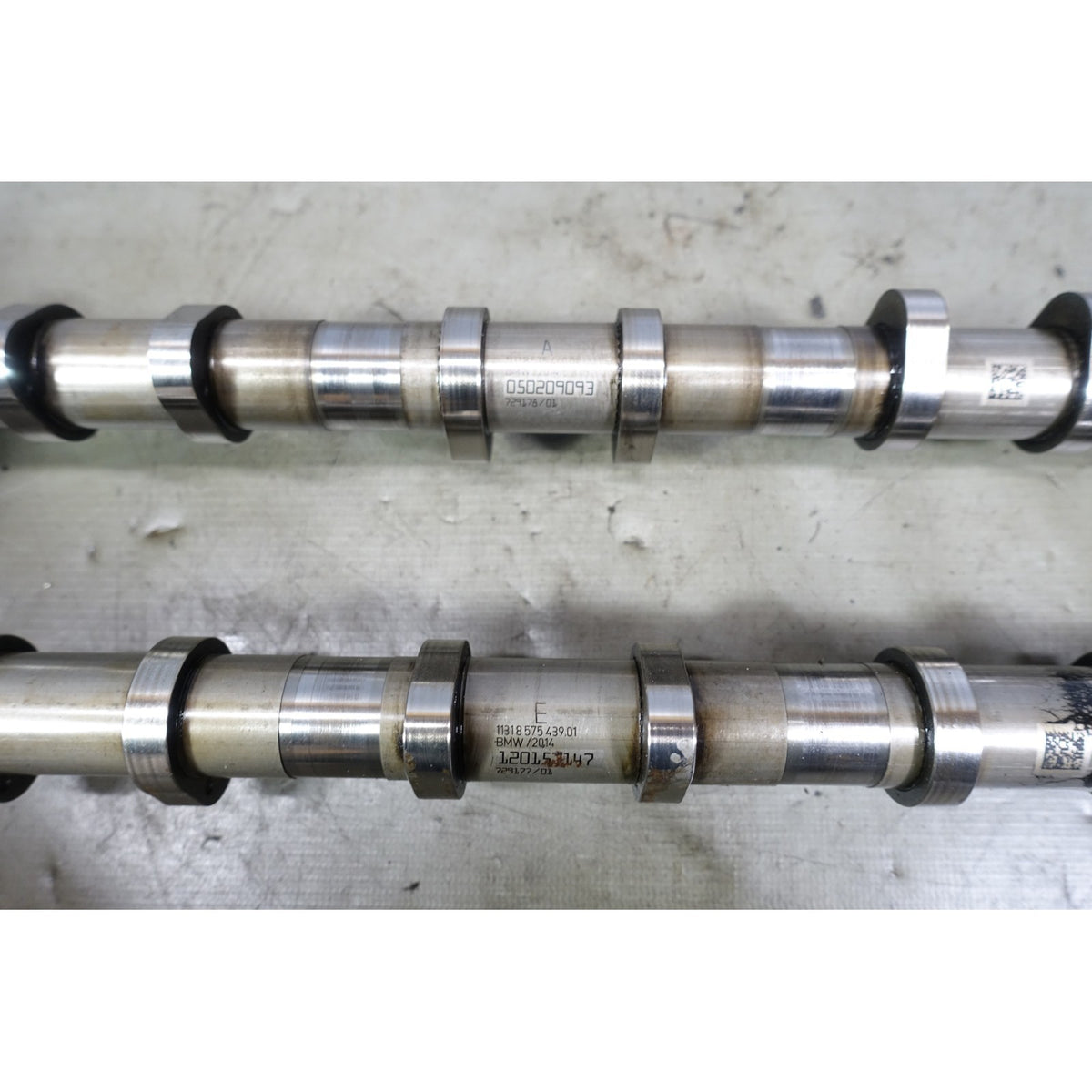Damaged 14-18 BMW F15 X5 35d F10 535d N57 Diesel Camshaft Pair Intake Exhaust OE