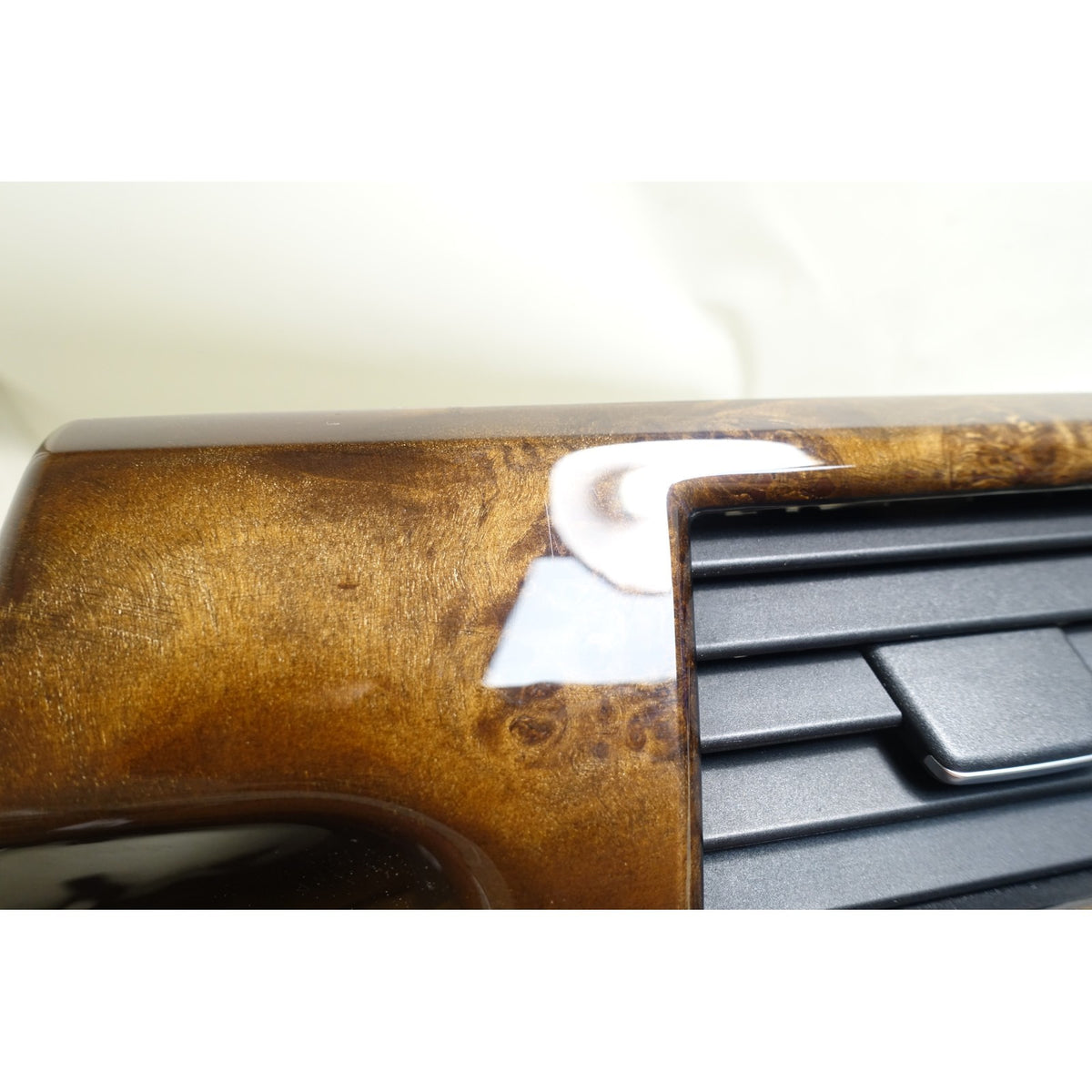 2004-2010 BMW E60 5-Series E61 Front Dashboard Wood Trim Set Dark Poplar OEM