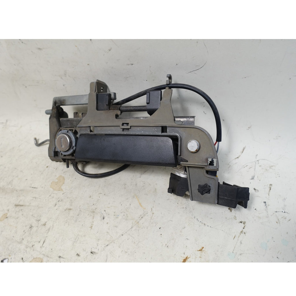 Damaged 96-99 BMW E36 Right Front Passenger Outer Door Handle Heated Lock OEM