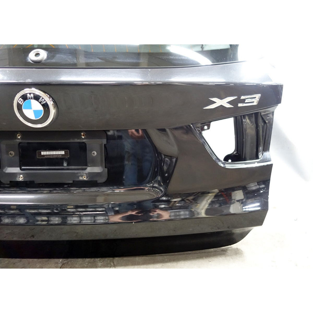 2011-2017 BMW F25 X3 SAV Rear Trunk Tail Gate w Windshield Glass Black Sapphire