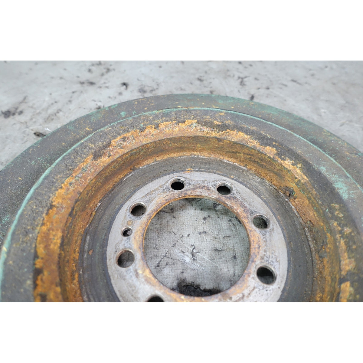 1985-1989 BMW E28 535i E24 635CSi Crankshaft Vibration Damper Pulley Manual OEM