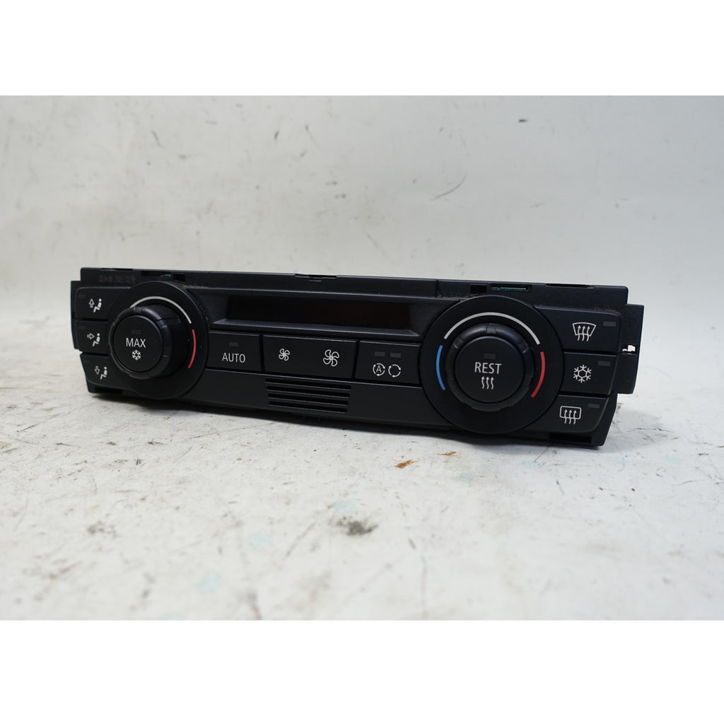 2006 BMW E90 E91 3-Series Automatic Climate Control Panel Early Black Knobs OEM