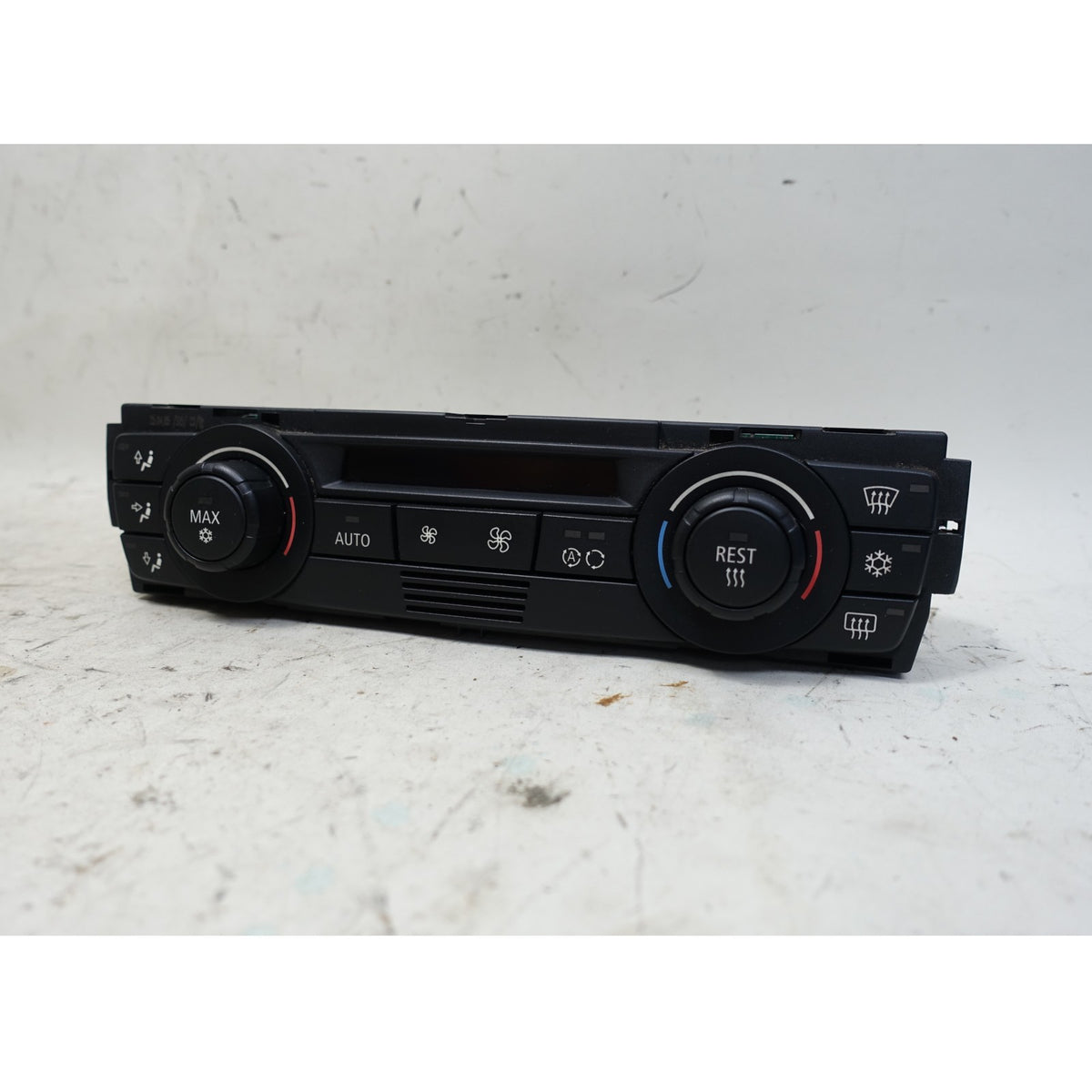 2006 BMW E90 E91 3-Series Automatic Climate Control Panel Early Black Knobs OEM
