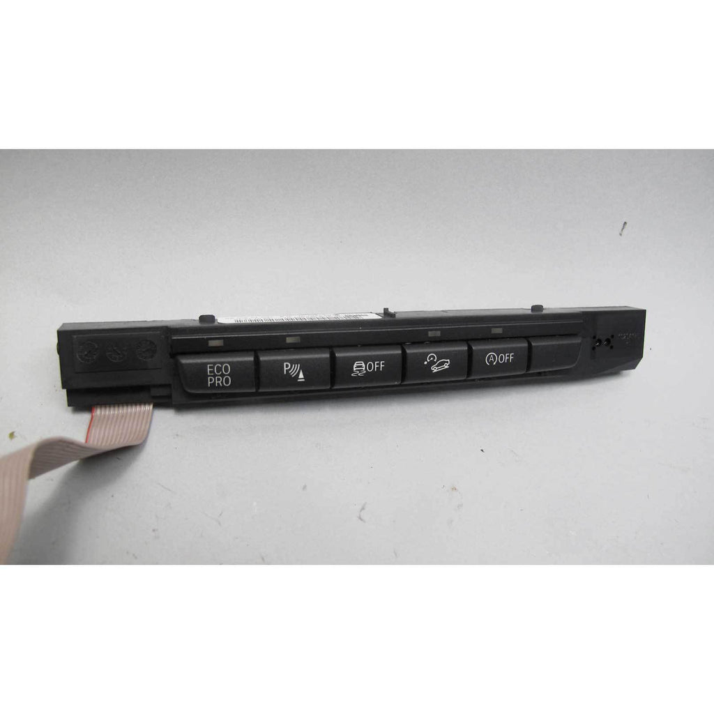 2013-2015 BMW E84 X1 SAV Front Center Console Switch Unit EcoPro Start+Stop OEM