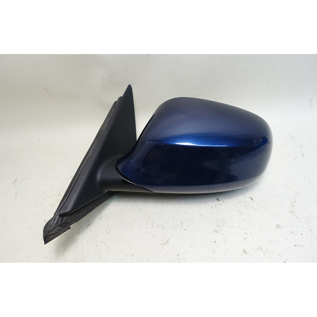 2009-2012 BMW E90 3-Series E91 4dr Left Outside Side Mirror Deep-Sea Blue OEM