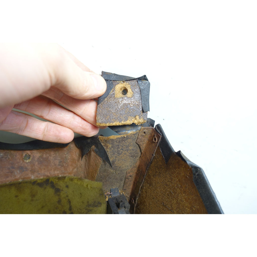 Damaged 71-74 BMW E3 Bavaria Sedan Left Driver Lower Knee Bolster Trim Panel OEM