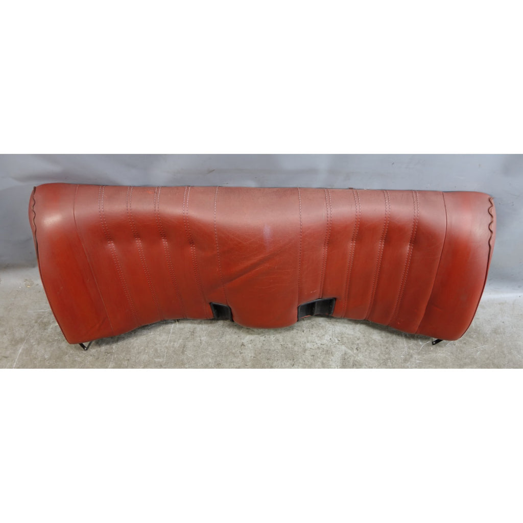 86-91 BMW E30 3-Series Coupe Sedan Factory Rear Seat Backrest Cardinal Red OEM