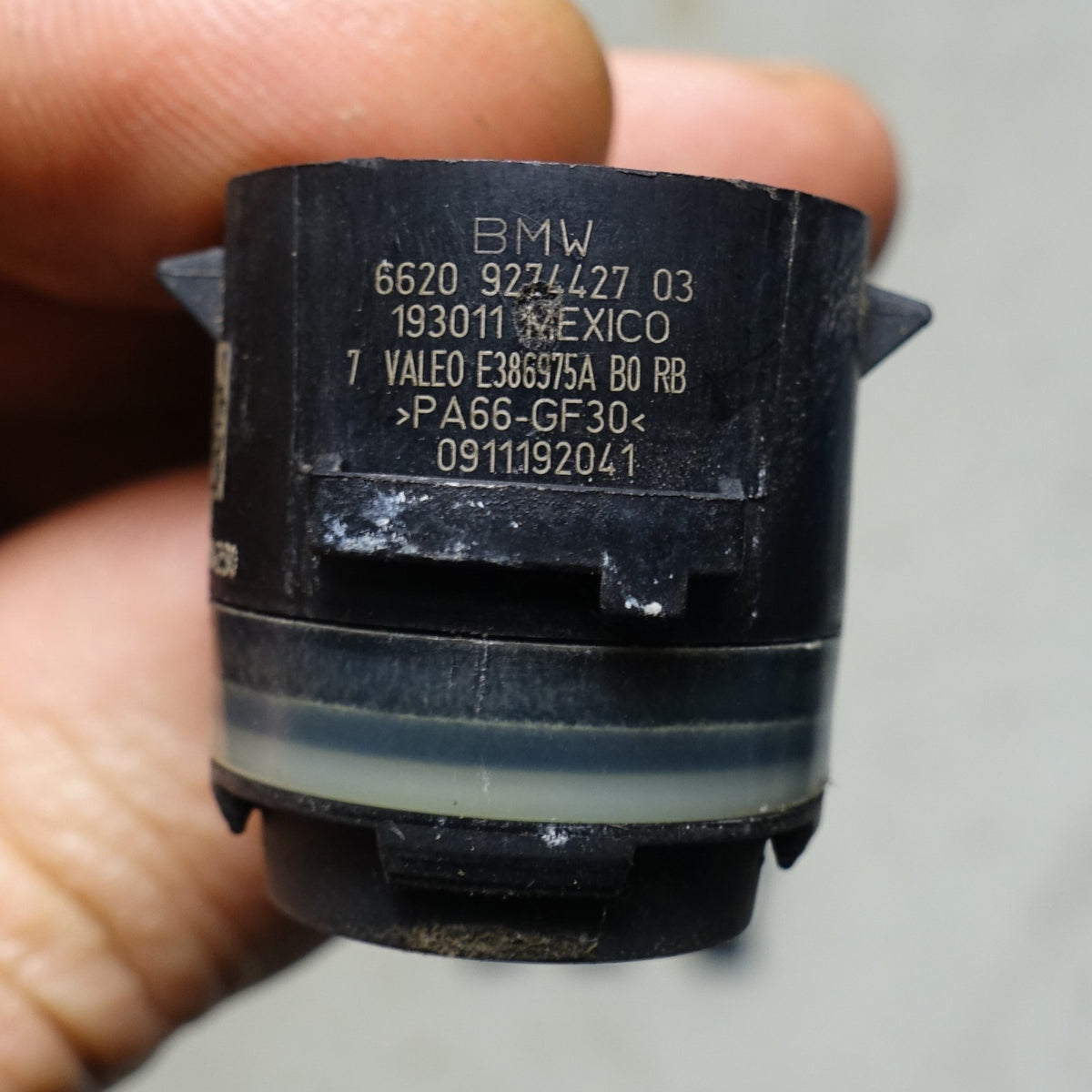 14-23 BMW G30 5-Series F15 Exterior PDC Park Distance Sensors Set of 4 Black OEM