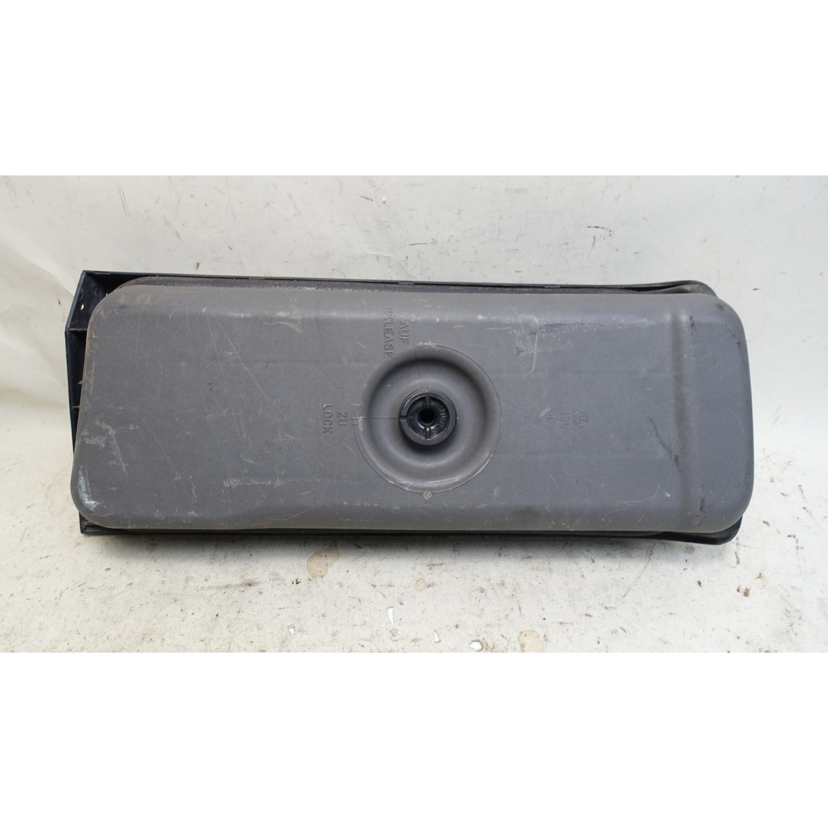 Damaged 88-92 BMW E30 Left Driver Tail Light Lamp Housing w Bulb Tray OEM