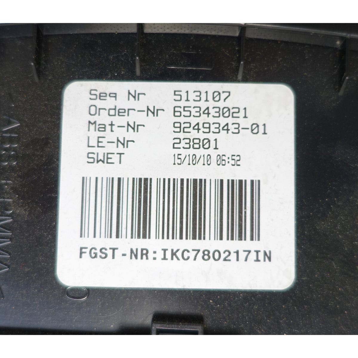 2010-2013 BMW F10 5-Series F25 Instrument Gauge Cluster Speedometer Tach