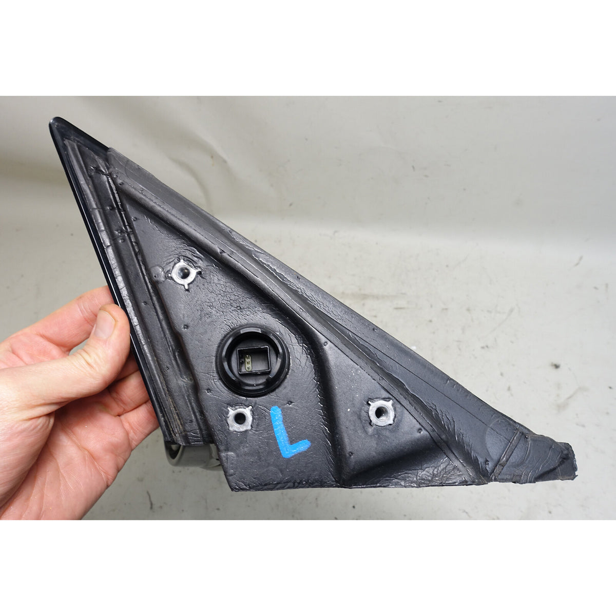 2009-2012 BMW E90 3-Series E91 4dr Left Outside Side Mirror Power-Fold Silver OE