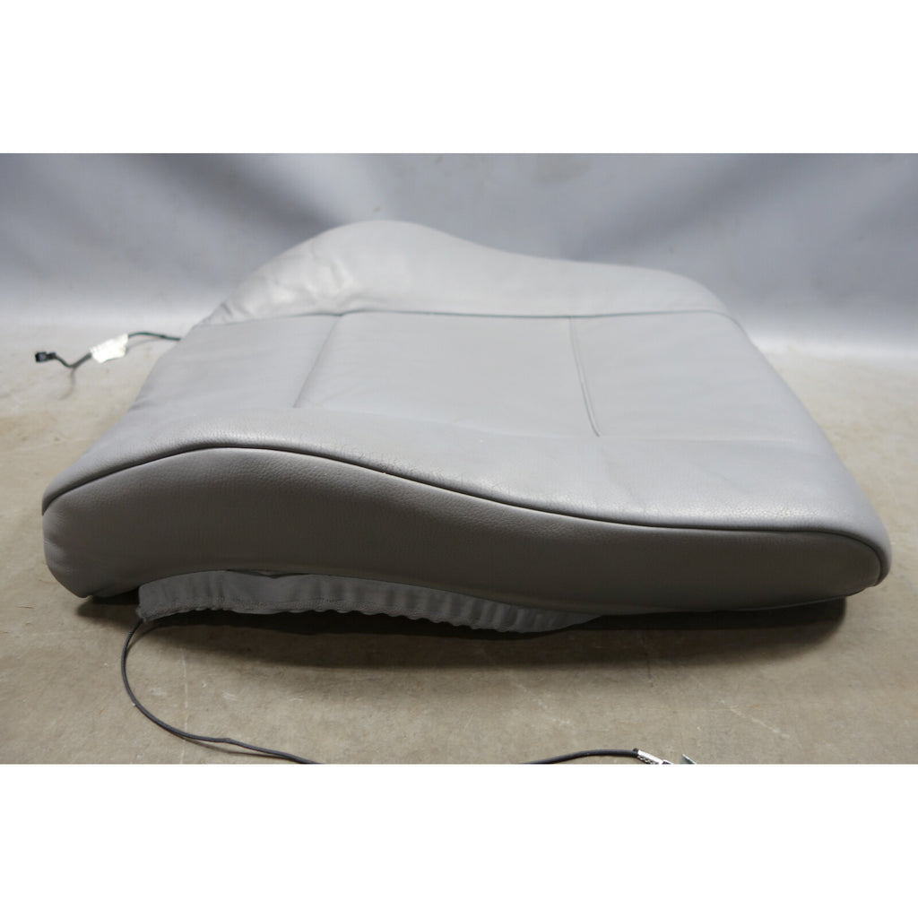 2000-2006 BMW E53 X5 Basic Front Seat Backrest Cushion Pad Grey Leather