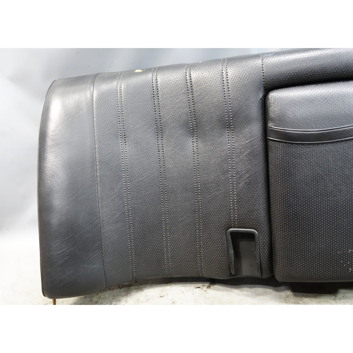 86-91 BMW E30 3-Series Sedan Coupe Rear Seat Backrest Cushion Black Vinyl OEM