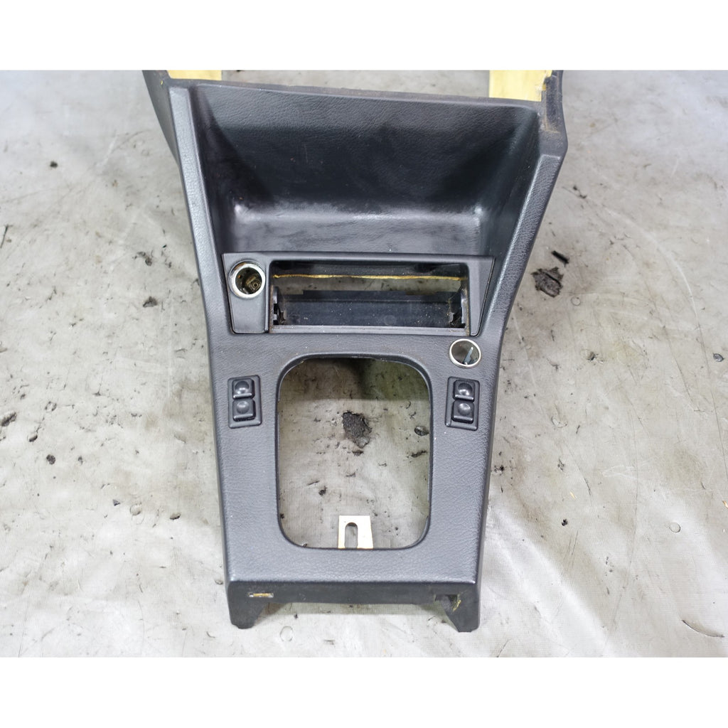 BMW E30 3-Series Coupe Front Storing Partition Console Electric Window Black
