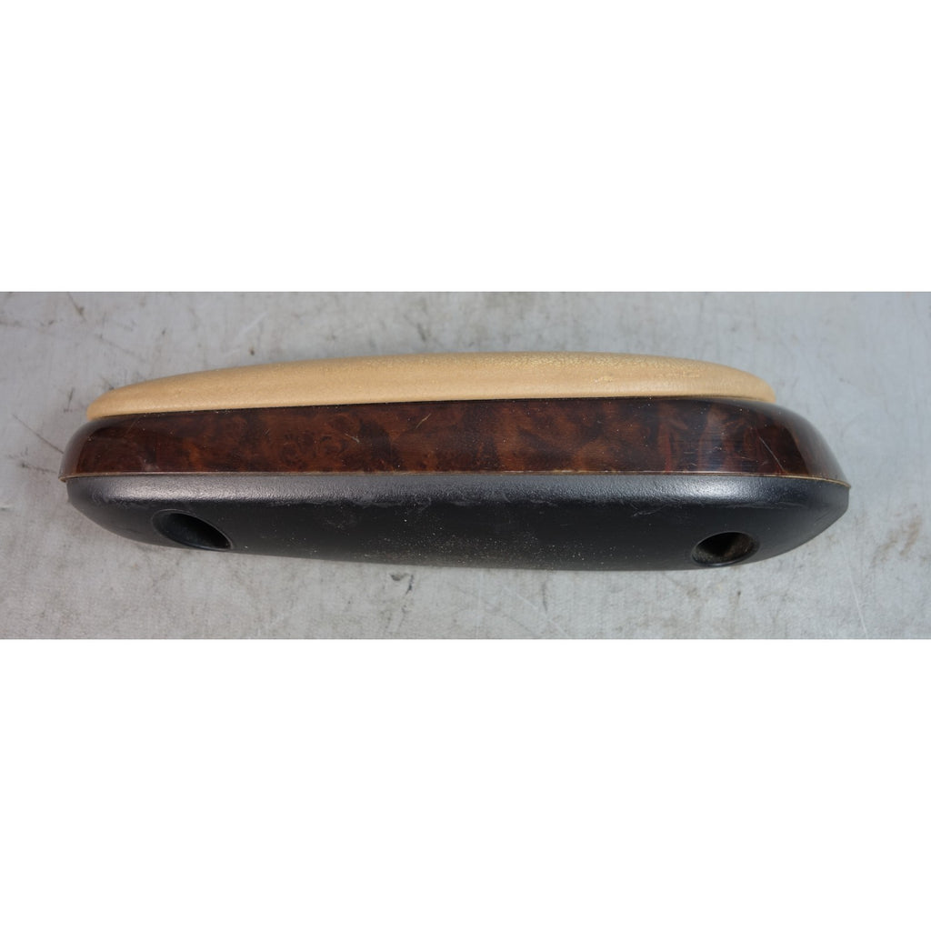 02-06 BMW E46 3-Series Convertible Rear Side Armrest Pair Brown Leather Wood OEM