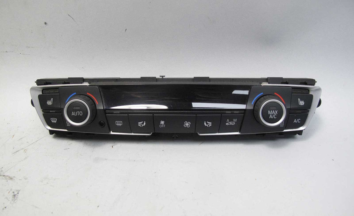Damaged 2014 BMW F30 3-Series F22 Automatic Climate Control Interface Panel OEM