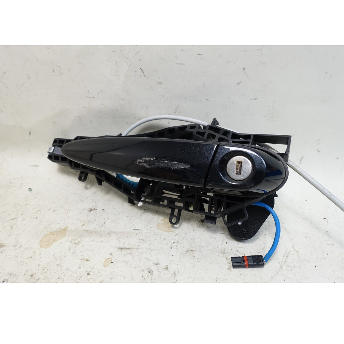 Damaged 14-20 BMW F34 GT F36 4-Series Left Front Door Handle Black Sapphire OEM