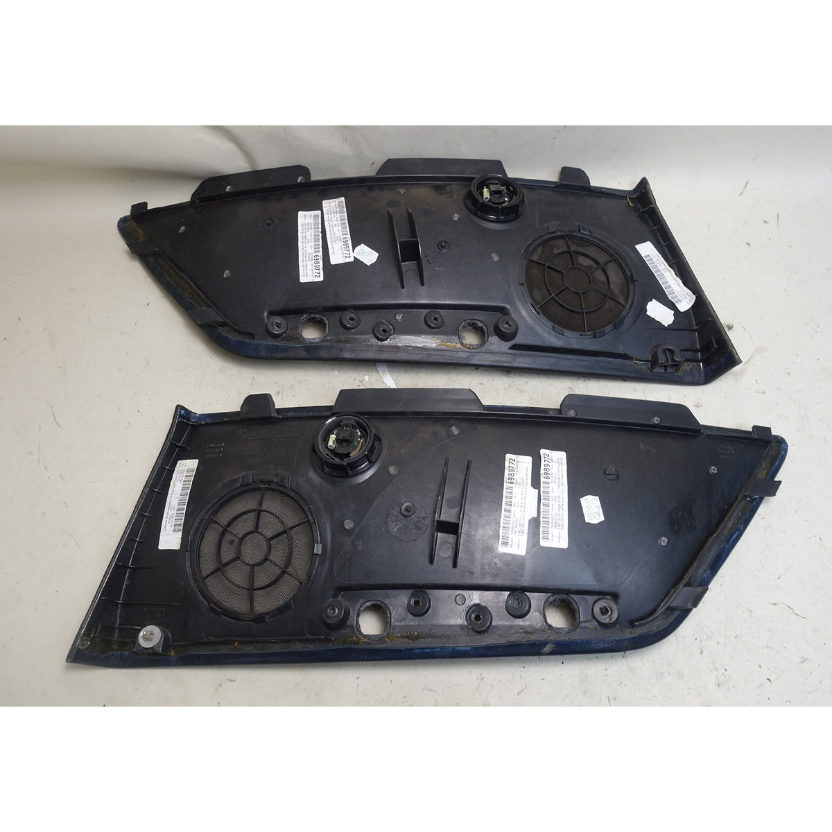 01-06 BMW E46 M3 Convertible Rear Lateral Interior Trim Insert Black Napa OEM