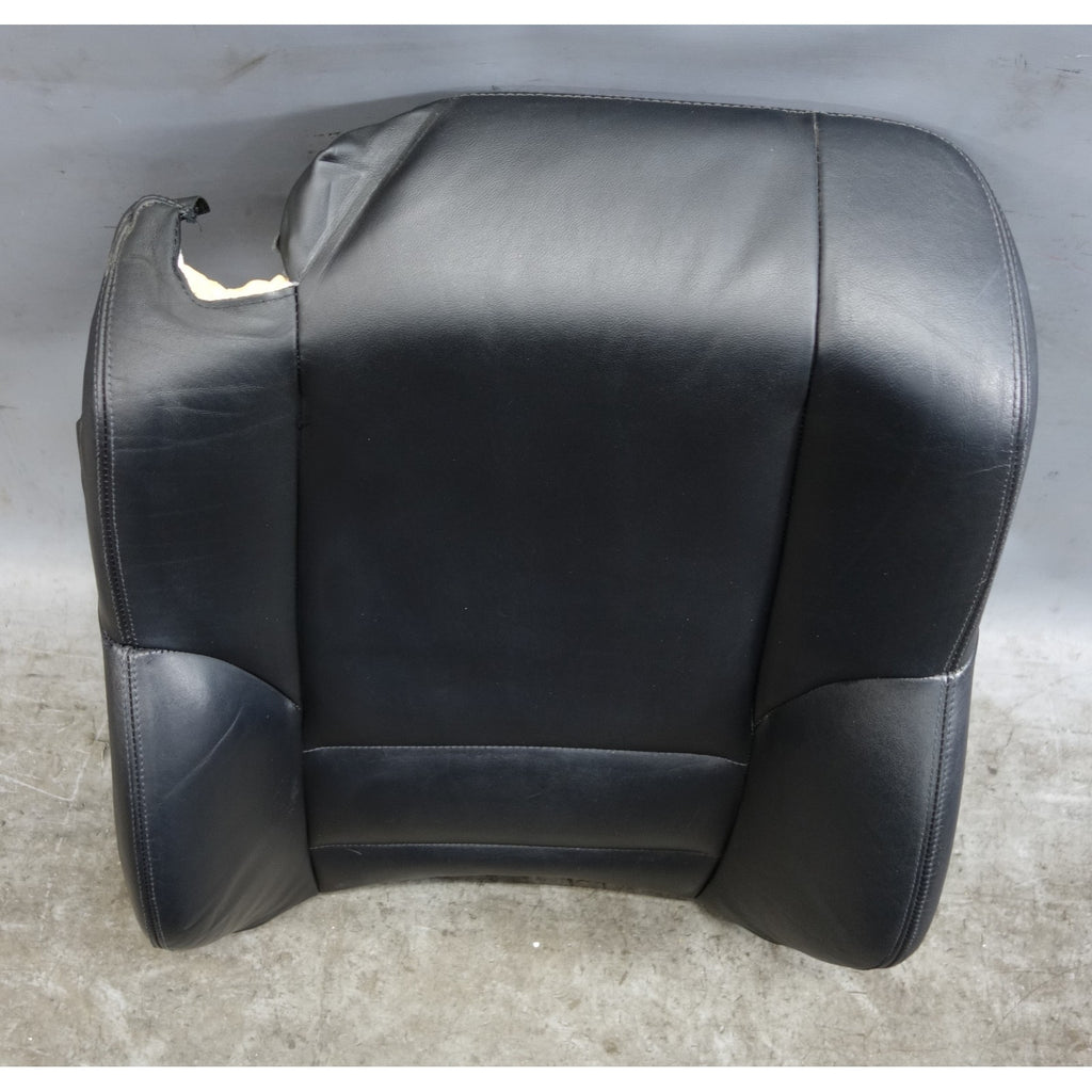 01-06 BMW E46 M3 Convertible Right Front Seat Backrest Cushion Black Napa OEM