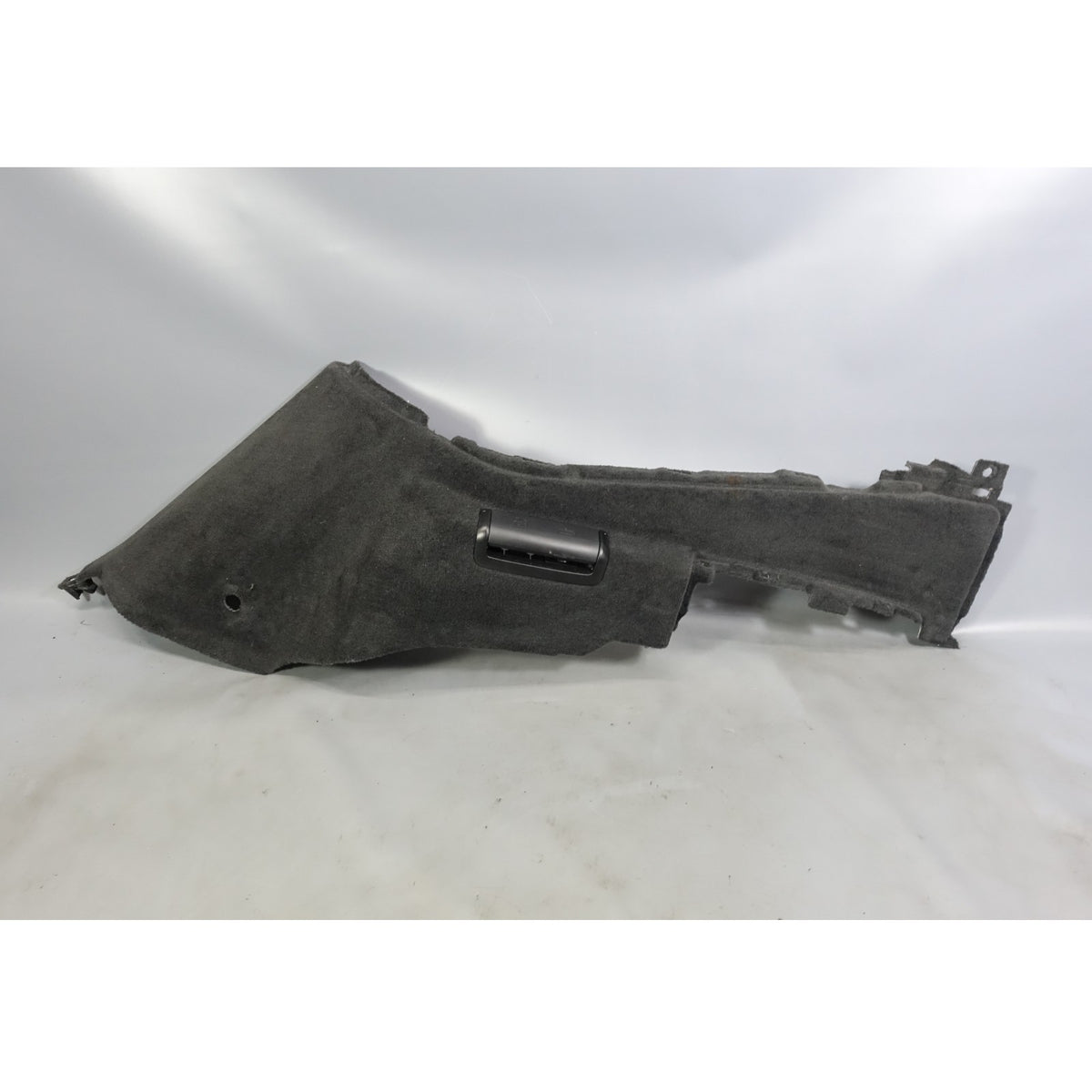 BMW G07 X7 Right Front Lower Trunk Trim Panel Wall Carpet Black OEM 2019-2025