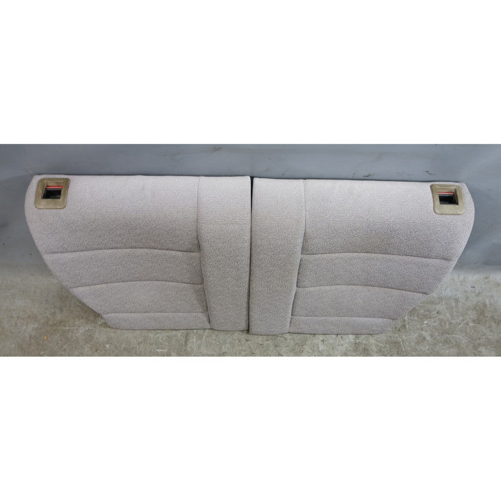 1995-1996 BMW E36 318ti Compact Rear Folding Seat Backrest Pair Grey Cloth OEM