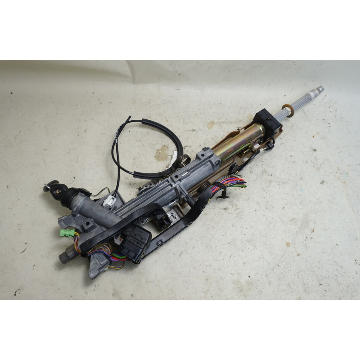 Damaged BMW E46 E83 X3 Steering Column Ignition Lock with Key Auto 1999-2008 OEM