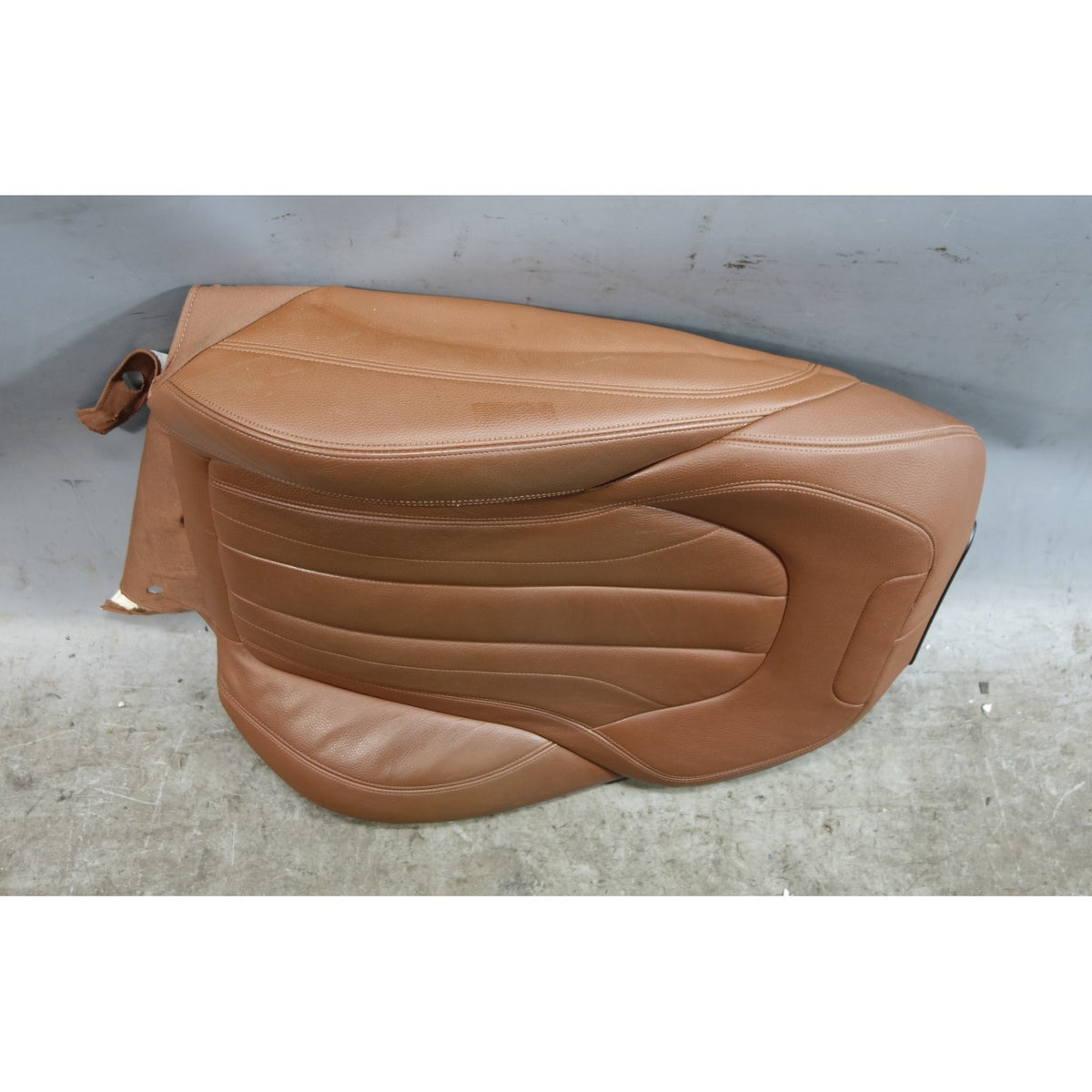 15-19 BMW F15 X5 F16 X6 Front Right Comfort Seat Cushion Terra Brown Leather OEM