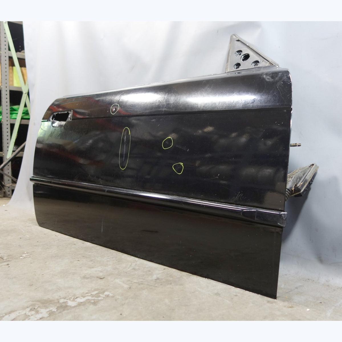 92-99 BMW E36 3-Series 2dr Coupe Cabrio Right Outside Door Shell Jet Black OEM