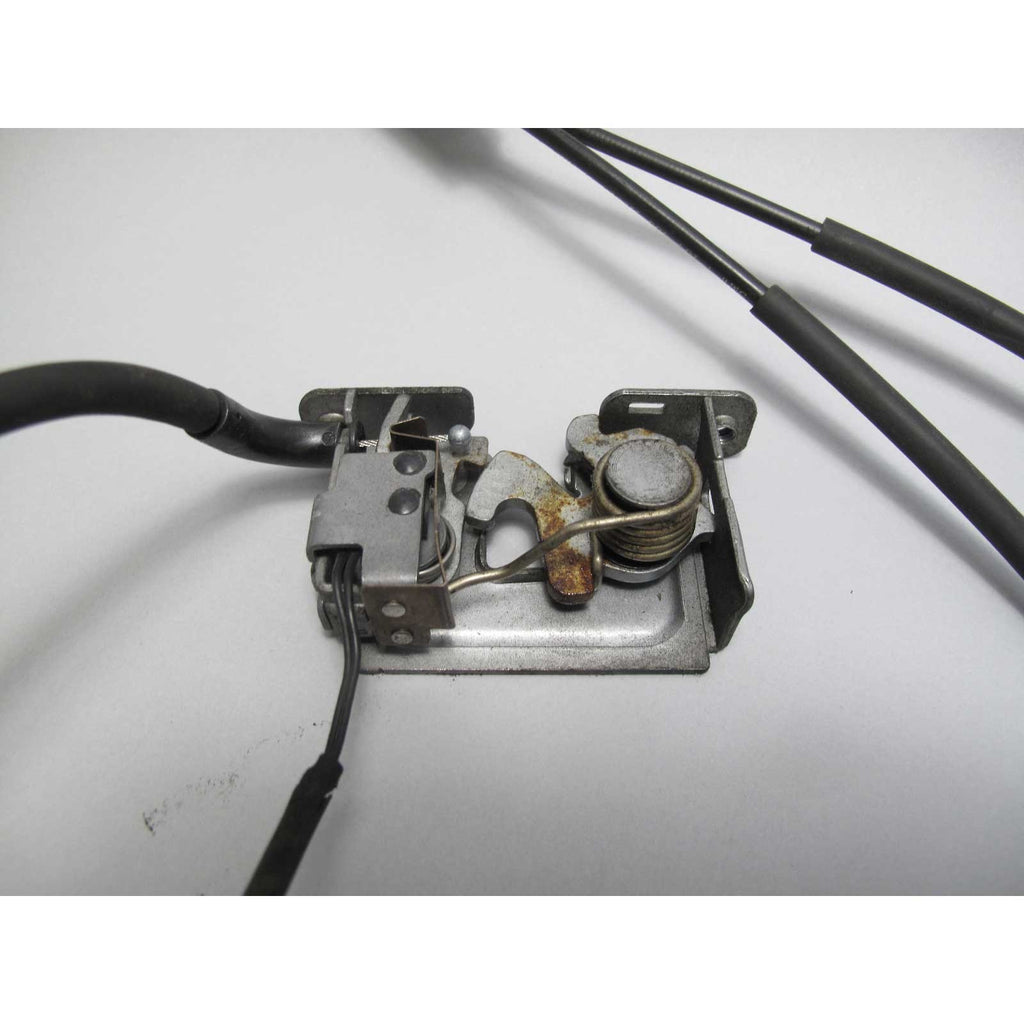 2007-2014 BMW E70 X5 E71 X6 Front Lower Hood Latch Locks w Cable USED OEM