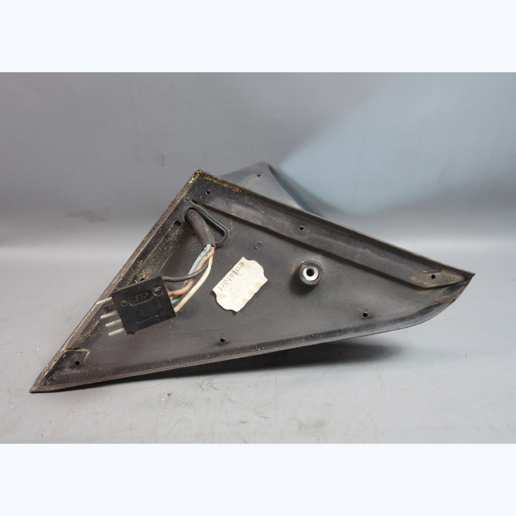 1984-1993 BMW E30 3-Series Left Driver Outside Side Mirror Black Heated OEM