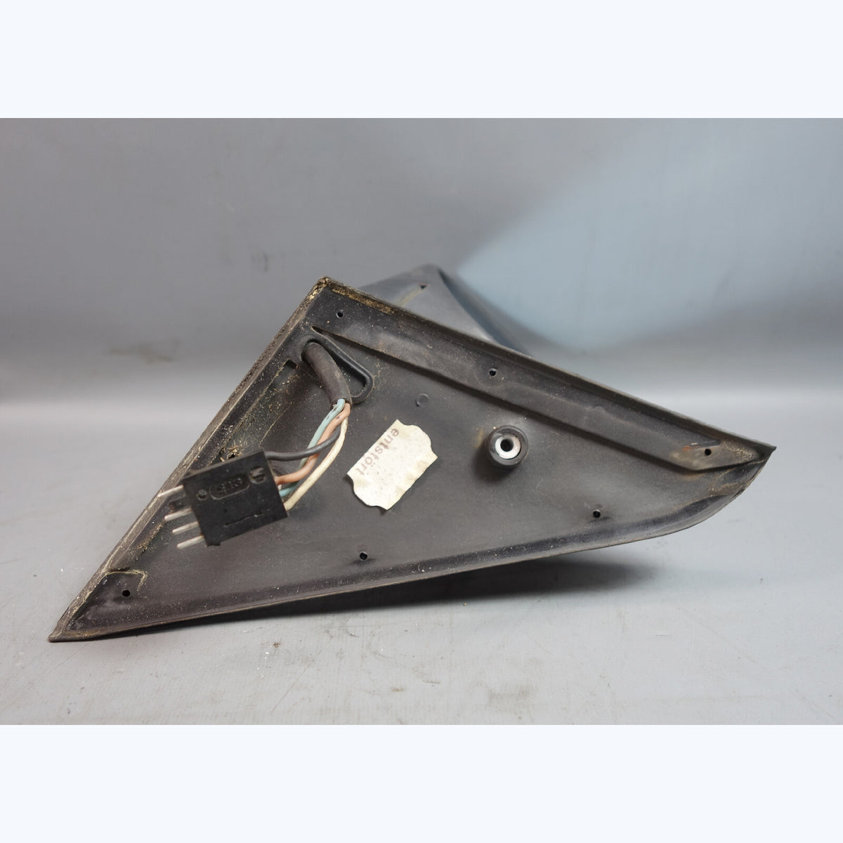 1984-1993 BMW E30 3-Series Left Driver Outside Side Mirror Black Heated OEM