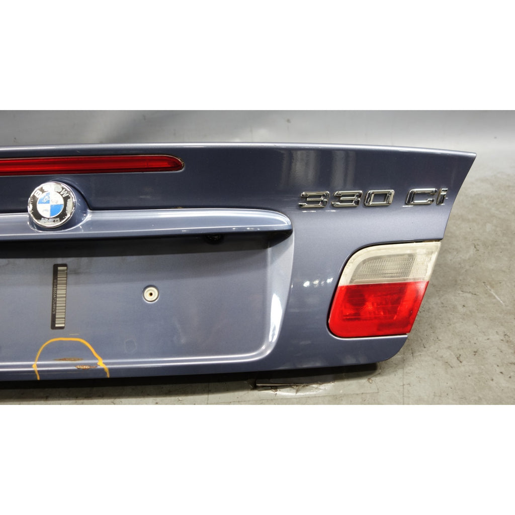00-06 BMW E46 3-Series Convertible Cabrio Trunk Deck Boot Lid Steel Blue OEM