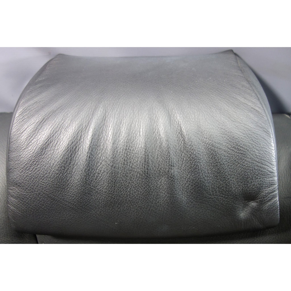 1995-2001 BMW E38 7-Series Heated Rear Seat Backrest Back Black Leather OEM